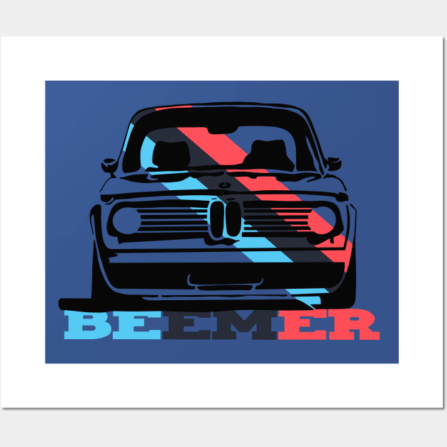 German Super Star Beemer Wall Art by MotorManiac